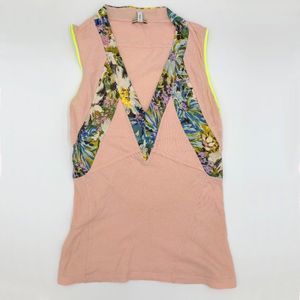 Balenciaga Pink Sleeveless Top